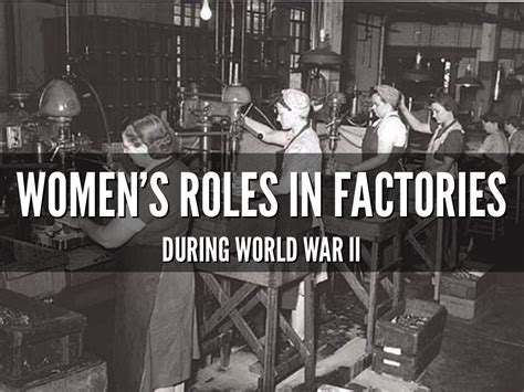 Womens Roles In Wwii By Saylor C