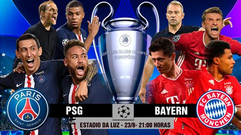Psg took an early lead after making an aggressive start. Final Champions League 2020: PSG - Bayern de Múnich ...