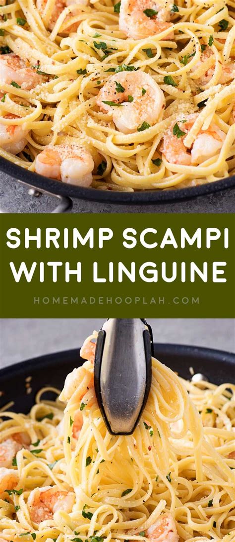 Add garlic, shallot and red pepper flakes, and cook, stirring frequently, until fragrant, about 2 minutes. Shrimp Scampi with Linguine! This white wine shrimp scampi ...