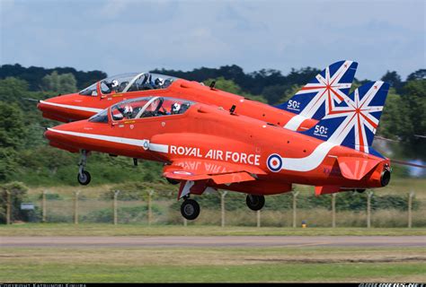 British Aerospace Hawk T1a Uk Air Force Aviation Photo 2486426