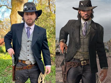 Rad Max Cosplay Elegant Suit John Marston From Rdr1 Two