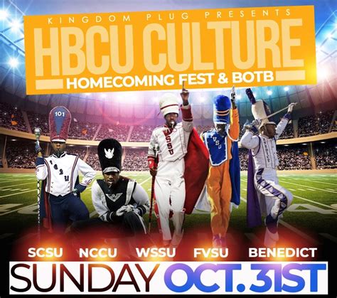 2021 Hbcu Culture Homecoming Fest And Battle Of The Bands Boplex