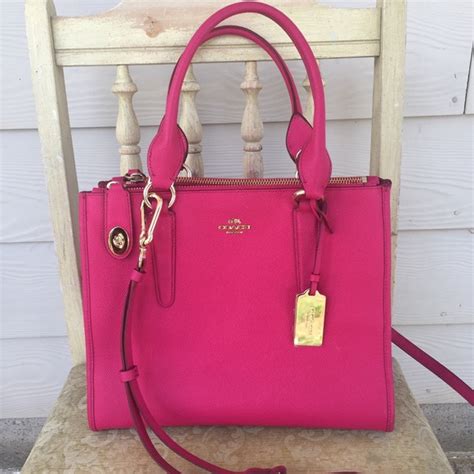 Coach Hot Pink Bag