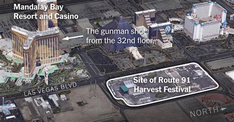 how the las vegas strip shooting unfolded the new york times