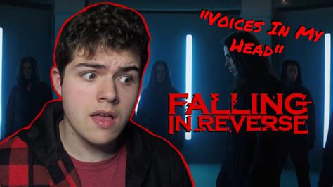 This Song Is Crazy Voices In My Head Falling In Reverse Reaction Youtube