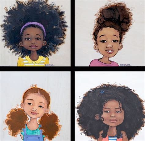 Natural Hair Black Girl Clipart Clip Art Library