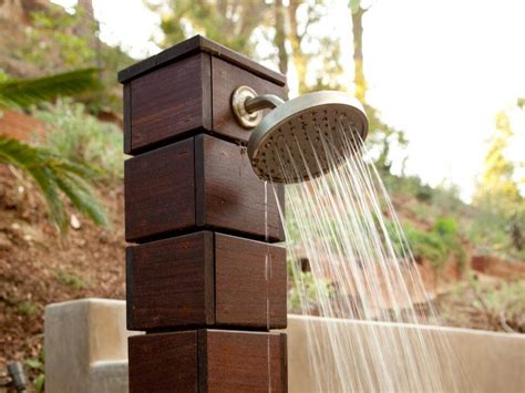 Small swimming pools are not only great for small backyard, but it is also more intimate and personal. 21+ Outdoor Shower Design Ideas For Swimming Pools Areas