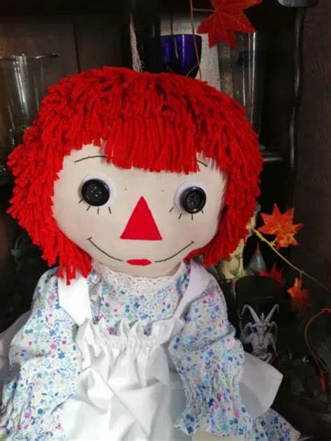 Handmade Inch Annabelle Doll Replica Of The Haunted Doll In The