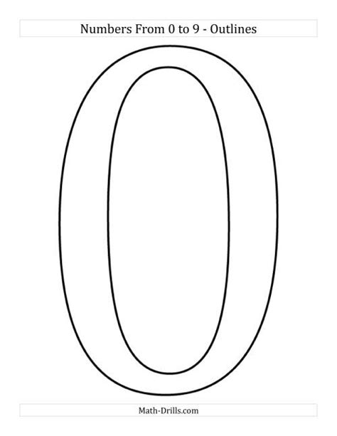 Printable Number Outline Print Bubble Number 53 Off