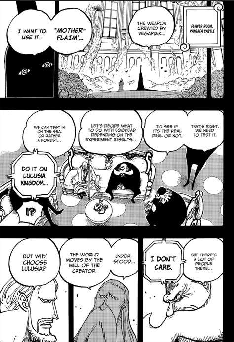 One Piece Chapter 1086 - The Five Elder Planets - One Piece Manga Online