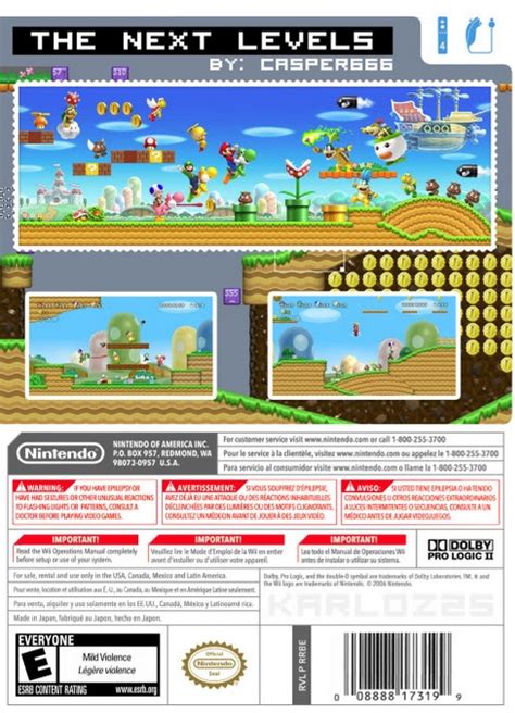 New Super Mario Bros Wii 2 The Next Levels Details Launchbox Games