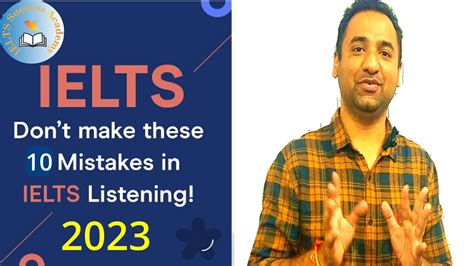 IELTS Listening Don T Make These Spelling Mistakes YouTube