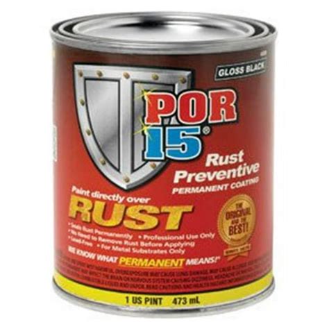 Por 15 Por 45308 Rust Preventive Silver Pint