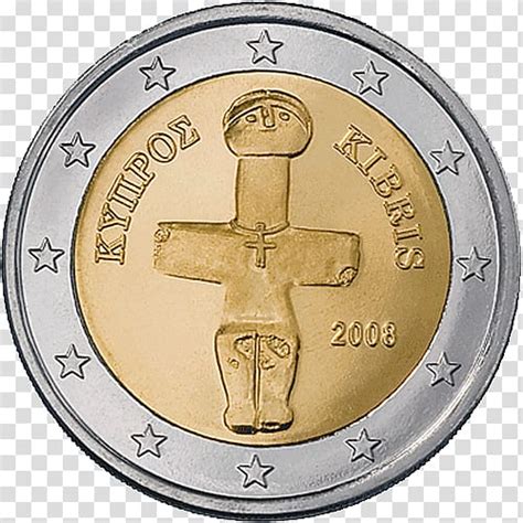 Cyprus Idol Of Pomos 2 Euro Coin Cypriot Euro Coins Euro Transparent