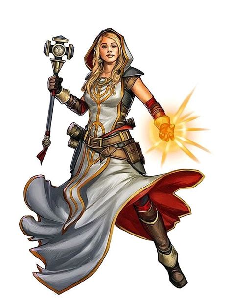 Female Cleric Pathfinder Pfrpg Dnd Dandd D20 Fantasy Female Character