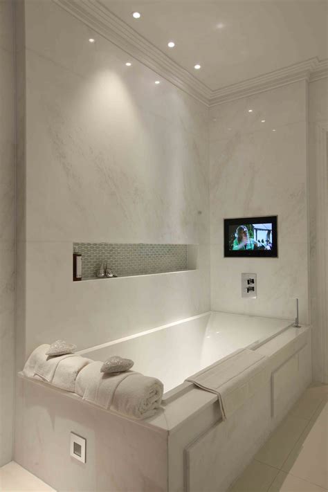 Creative director sally storey gives her top inspirational bathroom lighting tips and ideas along with products on how to achieve the best bathroom lighting. Bathroom Lighting Design by John Cullen Lighting ...
