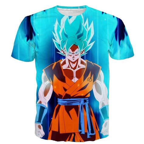 2018 New High Quality Cool T Shirt Men Women Hot 3d Print Cartoon Goku