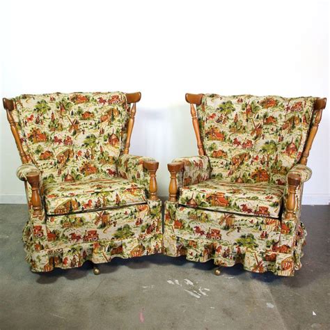 Shop the finest latest furniture vintage upholstered chairs, designers and artists home décor products at orange furniture los angeles. Two Mid Century Swivel Rockers / Pair of Matching ...