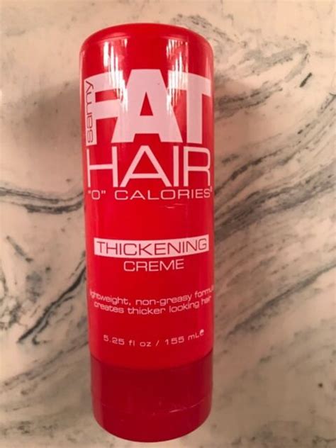 Samy Fat Hair 0 Calories Thickening Creme Full Sz 525 Oz Discontinued