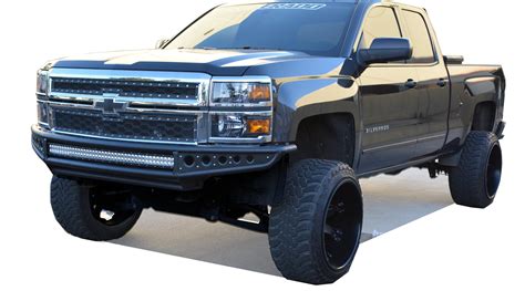 2014 2018 Chevy Silverado 1500 Baja Style Front Bumper