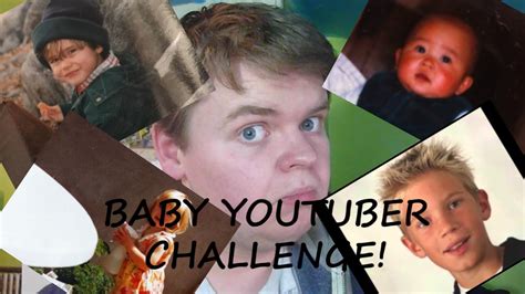 Baby Youtuber Challenge Youtube