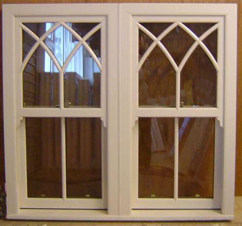 4 Coupled Sash Window Double Victorian And Gothic Style Raised