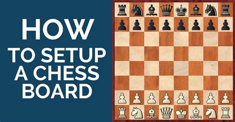 How To Set Up A Chess Board At