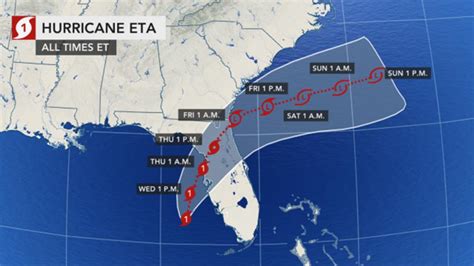 Tampa Under A Tropical Storm Warning As Eta Closes In On Floridas West