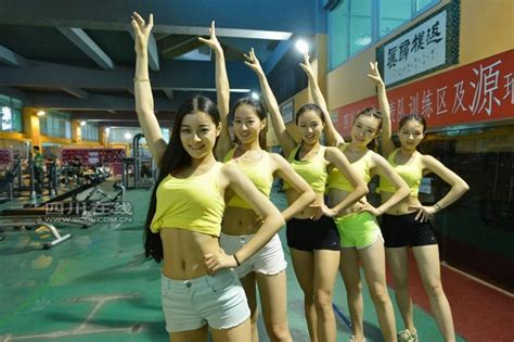 Six Pretty Girls From Chengdu Selected To Join National Bodybuilding Team 9 People S Daily
