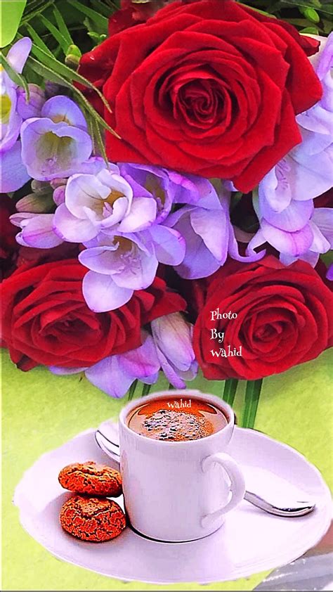 Flower Coffee Beautiful Good Morning Images Morning Walls