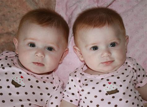 Twin Babies Hd For Desktop Wallpapers Wide Wallpapers