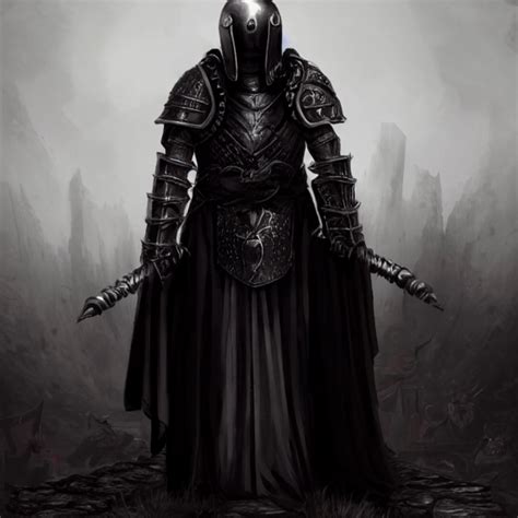 Medieval Dark Fantasy Armour With Darksoul Theme Midjourney Openart