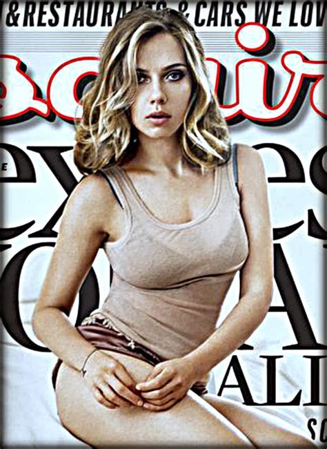 Scarlett Johansson Named Sexiest Woman Alive 2013 By Esquire Again