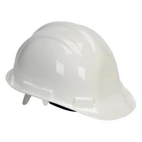 White Pvc Construction Safety Helmet At Rs 150piece In Vadodara Id