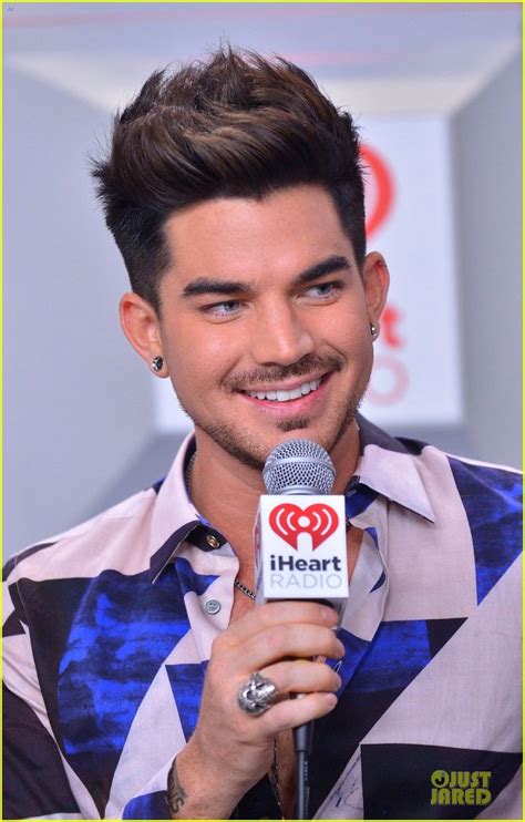 Adam Lambert Iheartradio Gorgeous Low Cut Shirt Mgm Grand Garden