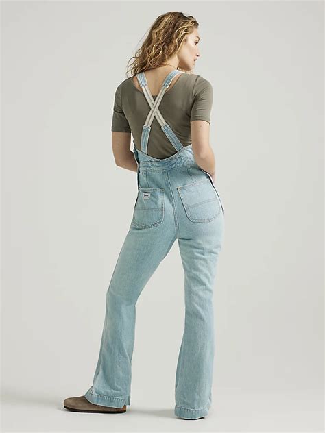Womens Lee European Collection Factory Flare Overall