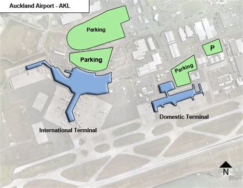 Auckland Akl Airport Terminal Map