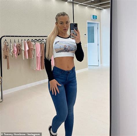 Tammy Hembrow Flaunts Her Derrière And Tiny Waist In Skimpy G String