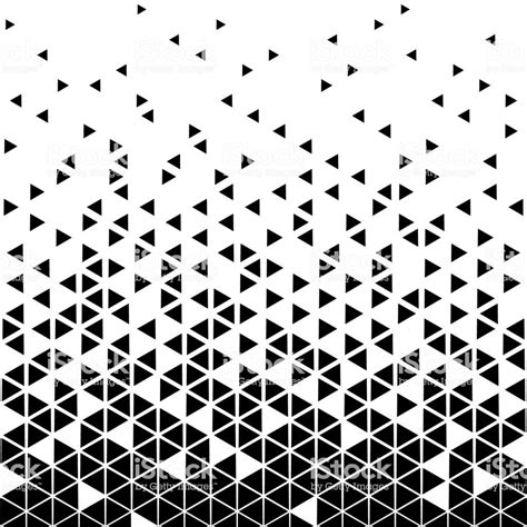 Geometrische Muster Dreieck Vector Seamless Black And White Morphing