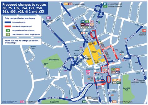 Tfl Bus Routes Map