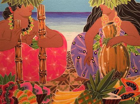Pin By Denise Petkus On Hawaiian Art Hawaiian Art Painting Art