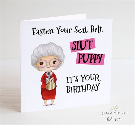 Golden Girls Birthday Card Etsy
