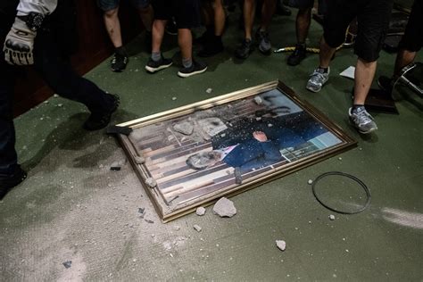 Hong Kong Protesters Storm Government Building Over China Extradition