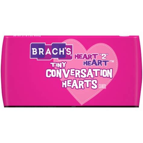Brachs Heart 2 Heart Tiny Conversation Hearts Candy 30 Oz Kroger
