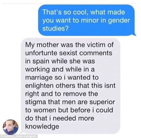 Tinder Feminist Laura Nowak Shares The Offensive Messages She Receives From Men Daily Mail Online
