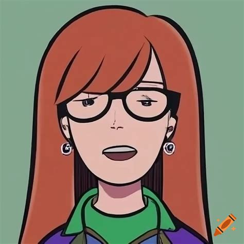 Cartoon Scene Made Of Daria Morgendorffer Glasses Identical To Source Manhwa Sorayama