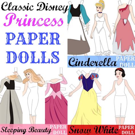 Free disney paper dolls from spoonful. Disney Family | Recipes, Crafts and Activities | Disney ...