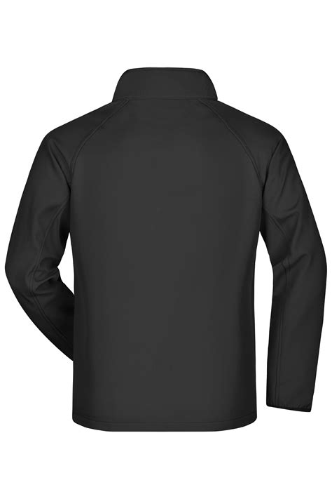Herren Mens Promo Softshell Jacket Blackblack Daiber