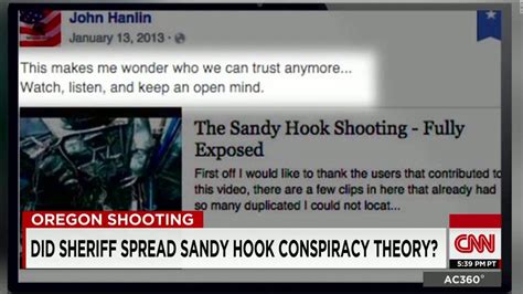 Did Sheriff Help Spread Sandy Hook Conspiracy Theory Cnn Video