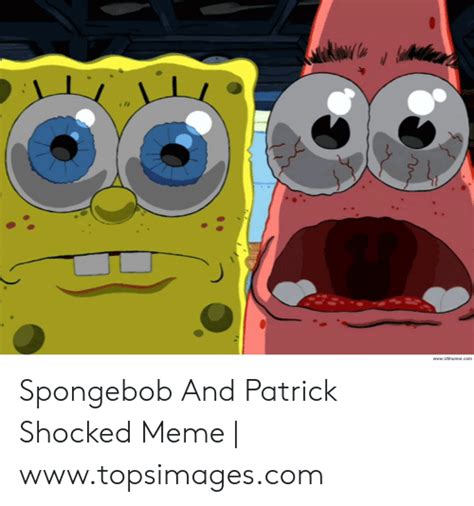 Ushumorcom Spongebob And Patrick Shocked Meme Topsimagescom